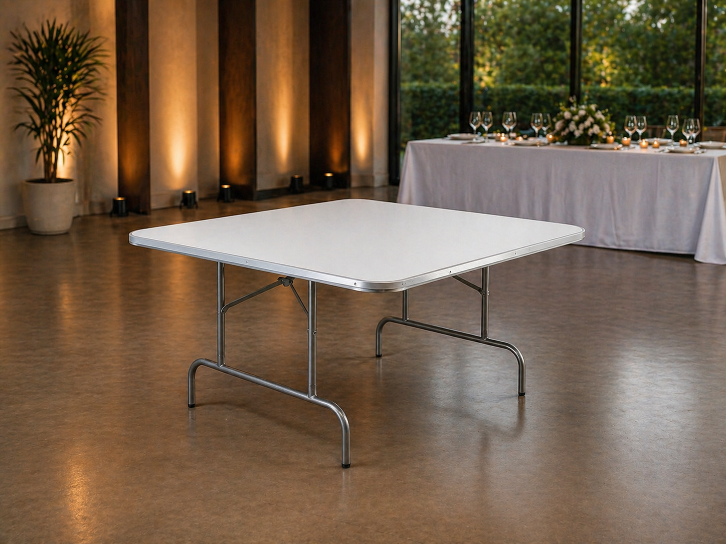 Mesa Cuadrada Plegable